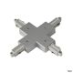 Connecteur en X pour rail 1 allumage 16A max, gris
