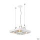 Aixlight®, suspension intérieure, carré, blanc, gu10/qpar111, 4x 75w