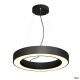 Medo ring 60, suspension intérieure, rond, noir, led, 34w, 3000k, variable dali
