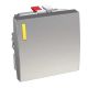 Image Altira - interrupteur va-et-vient lumineux - aluminium