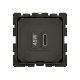 Prise USB Céliane Type-C 45W Power Delivery - bornes à vis référence : CM0156 de la marque LEGRAND