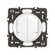  Image Interrupteur filaire double Céliane with Netatmo avec Neutre - Blanc