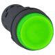  Image Harmony bouton poussoir lumineux - ø22 - led verte - à impulsion - 1f - 24v