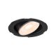 UNIVERSAL DOWNLIGHT MOVE, encastré plafond, int, orientable, noir, LED, 8W, 38°