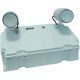 BAES SATI Ultraled 2000 - 2 phares - 2000lm - 1h - IP42/IK02 - RAL 9005