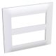 Image Altira - plaque blanc 9010 - 2 x 3 postes - entraxe horiz. 4
