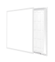 Panneau VICOMTE 595mm Blanc RAL9016 4000K 34-40W Opale sans driver référence : VIC6060-002 de la marque LITED