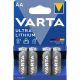 Pile Ultra lithium AA. Blister x4